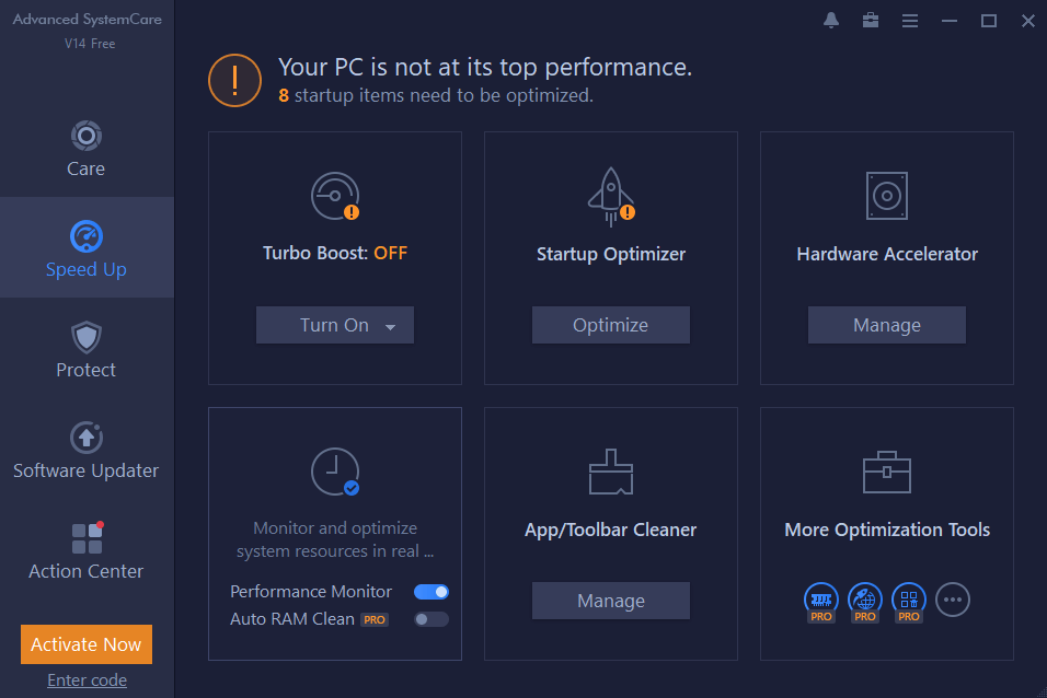 iobit advanced systemcare pro free trial